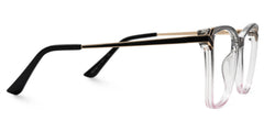 Tricee Square Gray Pink Glasses