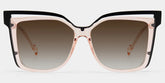 Twolla Square Beige Glasses