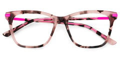Eliot Rectangle Tortoise Glasses
