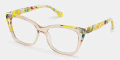 Maple Yellow Butterfly Glasses
