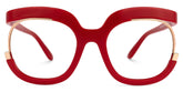 Darice Round Red Glasses