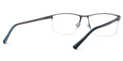 Graniela Rectangle Gray Glasses