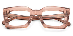 Lobo Square Beige Glasses