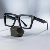 Kenish Square Black Glasses