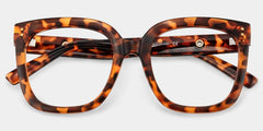 Ebony Square Tortoise Glasses