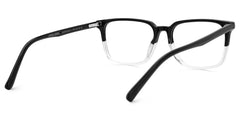 Barnhill Square Black-Clear Glasses