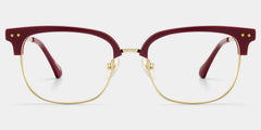 Nathan Browline Red Glasses