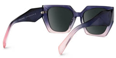 Sileidy Geometric Purple-Pink Glasses