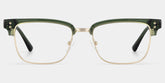Ryan Browline Green Glasses