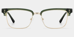 Ryan Browline Green Glasses