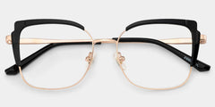 Jesmin Square Black Glasses