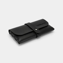 Black Man-made Leather Box