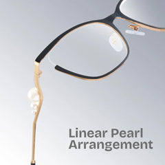 Aria Butterfly Black Glasses