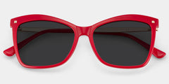 Isaebella Butterfly Red Sunglasses
