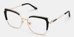 Jesmin Square Black Glasses
