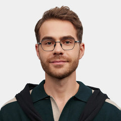 Jameson Geometric Blue Glasses
