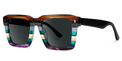 Kenish Square Multicolor Glasses