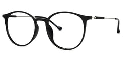 Gamble Round Black Glasses