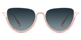 Sparkle Cateye Pink Sunglasses