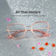 Celine Cat-eye Pink Glasses
