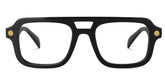 Ismail Aviator Black Glasses