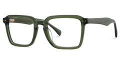 Vickerie Rectangle Green Glasses