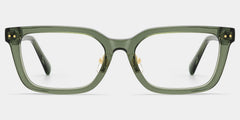 Remy Green Rectangle Glasses