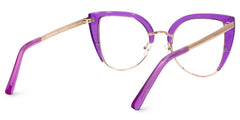 Brewer Cateye Purple Glasses