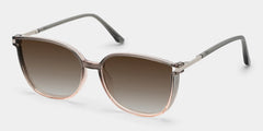 Rodz Square Gray-Pink Sunglasses