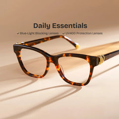 Julian Square Tortoise Glasses