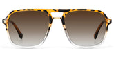 Kilworth Aviator Tortoise clear Glassess