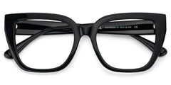 Tamarrah Cateye Black Glasses