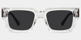 Garza Rectangle Clear Glasses