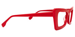 Newell Rectangle Red Glasses
