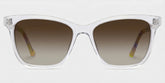 Faith Clear Rectangle Glasses