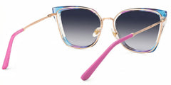 Martins Rectangle Multicolor Glasses
