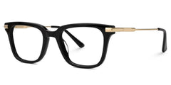 Kellie Rectangle Black Glasses