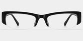 Trevor Black Rectangle Glasses