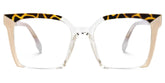 Misty Square Pink Glasses
