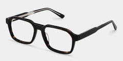 Arden Rectangle Tortoise Glasses