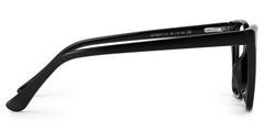Sienna Butterfly Black Glassess