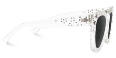 Kahle Cateye Clear Sunglasses