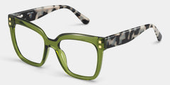 Minguela Square Green Glasses