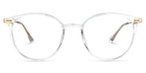 Judsy Round Clear Glasses