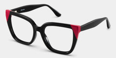 Mirta Square Black Pink Glasses