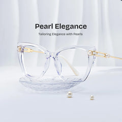 Victor Cat eye Clear Glasses