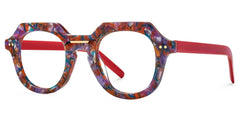 Jameica Geometric Flora Glasses