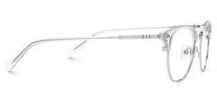 Geno Browline Clear Glasses