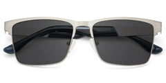 Jasper Browline Silver Glasses