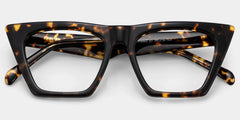 Cecile Cat Eye Tortoise Glasses